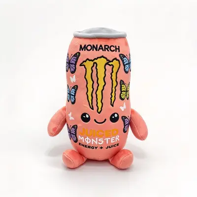 Monster Ultra-White Anime Game Plush Niuniu Claw Pull-Tab Can Doll - 11