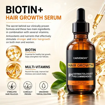 Haarwuchsessenz gegen Haarausfall und Frizz