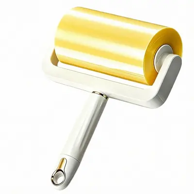 Tear-off adhesive lint roller drum, extra-wide for pets - 6
