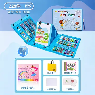 Aquarellstift-Set, 208 Teile für Kinderkunstprojekte - 12