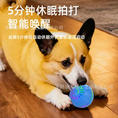 Smart Bouncing Dog Ball Toy for Large Dogs and Cats, Stress Relief Self-Play Pet Toy - 3