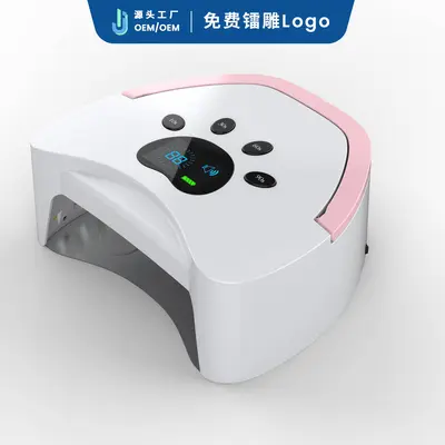 UV nail curing lamp with smart wireless LED light therapy - 4