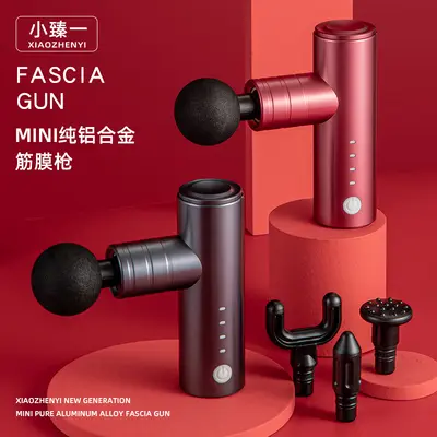 Mini Portable Massage Gun, Pure Aluminum Alloy Pocket Fascia Gun
