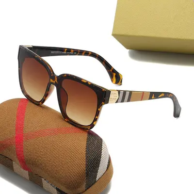 B-Marke große eckige Sonnenbrille, Unisex, leicht, UV-Schutz - 8