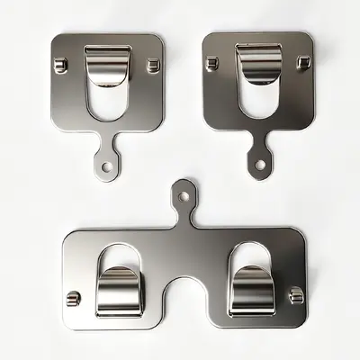 Toy Remote Control Battery Compartment Nickel-Plated Contact Strip
