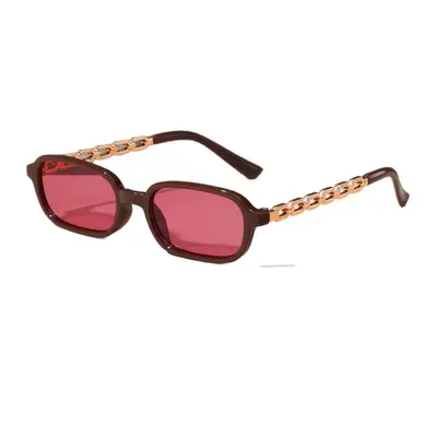 Square Small Frame UV Protection Sunglasses, 5-Pair Set - 5