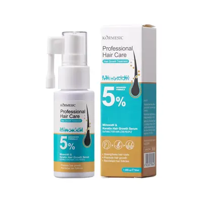 KORMESIC Keratin Onarıcı Saç Kremi ve Saç Büyütücü Serum - 7