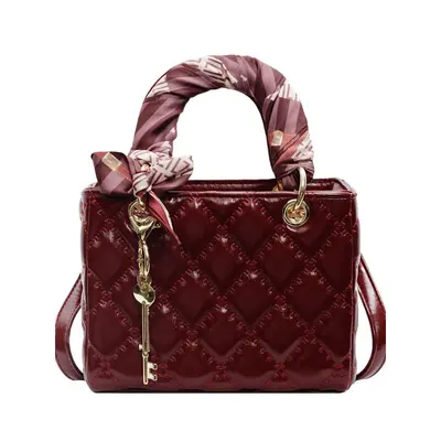 Small Women's Diana-Style Shoulder Crossbody Bag - 5