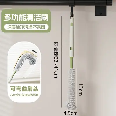 Retractable Universal Brush for Baby Bottles and Cups, Long Handle - 7