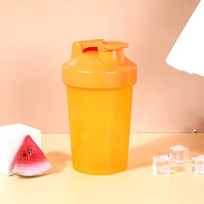 Sarsıntı fincan spor su bardağı taşınabilir protein tozu yemek yerine milkshake karıştırma kabı 400 ml plastik spor sallama fincan erkekler için