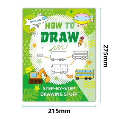 Children's Coloring Book, 24 Pages, Animal Theme - 10