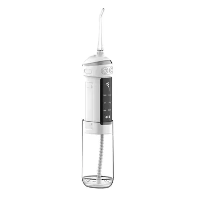 跨镜电动冲牙器洗牙器6档调节便携式冲牙器洁牙器 美牙口腔冲洗器