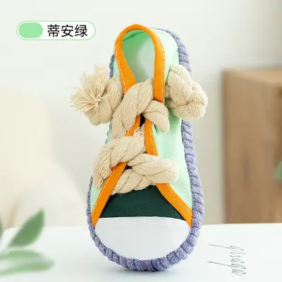 Squeaky Dog Chew Shoe Toy, Durable, for Small Dogs - 9