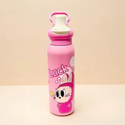 Minimalist Children's Thermos Straw Cup for Elementary School Students - 10