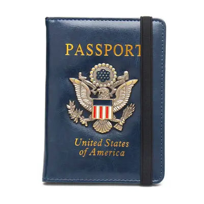 RFID-protected passport holder with multi-card slots - 7