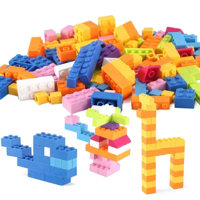 LEGO-Compatible Small Building Blocks for Children, Loose Bulk Pack - 3