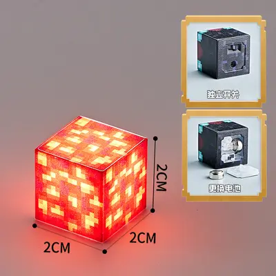 Glowing Magnetic Building Blocks, DIY Educational Toy - 9