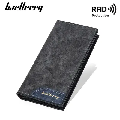 Baellerry Long Men's Wallet with RFID Protection