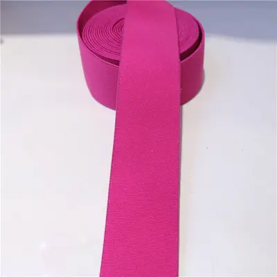 Farbiges Polyester-Webgummiband, nylonähnlich, Bekleidungszubehör - 7