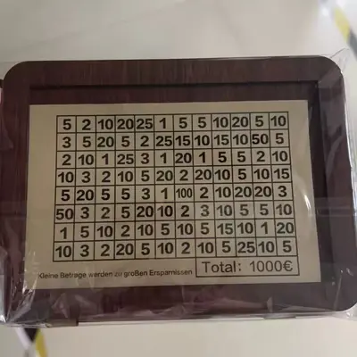 跨境爆款Money Box With Counter 木质数字存钱罐只进不出礼物 - 7
