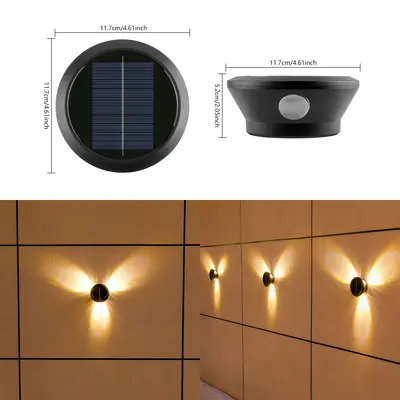 Solar Outdoor Wall Light, Wall Washer Lighting - 8