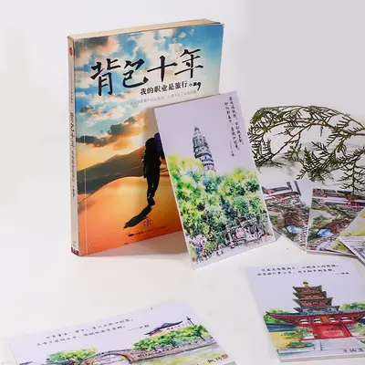 Custom Silk Postcard, Travel Souvenir