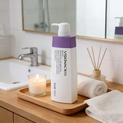 Polypeptide Keratin Shampoo, Nourishing and Volumizing, Long-Lasting Fragrance - 4
