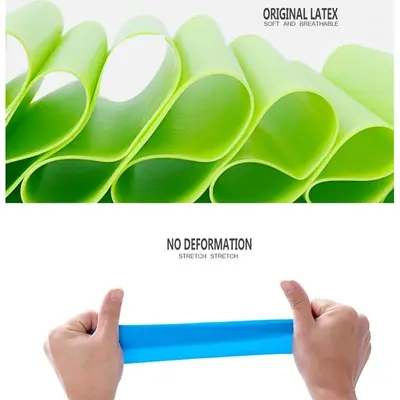Yoga Resistance Band, TPE Material, Latex-Free Protective Strap for Strength and Stretchin - 4