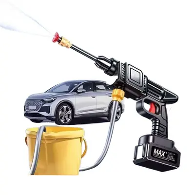 Kabelloser Hochdruck-Autowaschsprüher, Lithium-Akku, tragbar