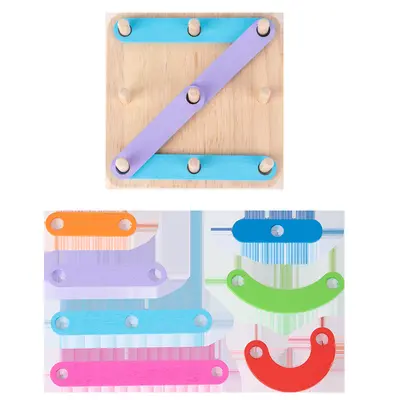 Number Letter Shape Interlocking Building Blocks for Ages 3-6 - 6