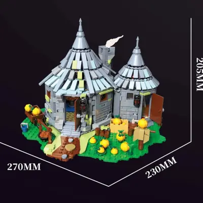 Deke 6036 Magic Cabin (Light Version) Collectible Children's Educational Assembly Building Blocks Toy