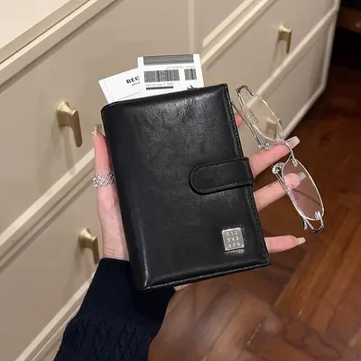 Women's Passport Holder, Travel Wallet and Flight Ticket Holder - 7