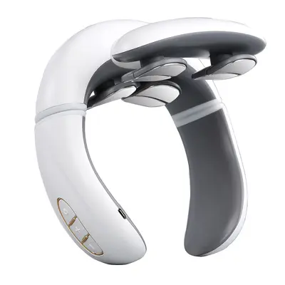 Smart Neck Massager with Four Heads and Heat Compress