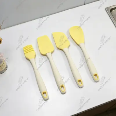 Qun Hu Silikon-Spatelset Modern Minimalist Küchenausstattung Yangjiang Produktion 2022 Modell Silikon-Küchenutensilien Set - 2