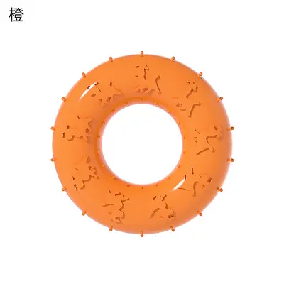 Double Ring Dog Rope Toy, Bite-Resistant, TPR - 10