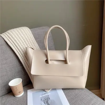 Women's Large Capacity Korean Style Underarm Tote Bag 2024 - 9