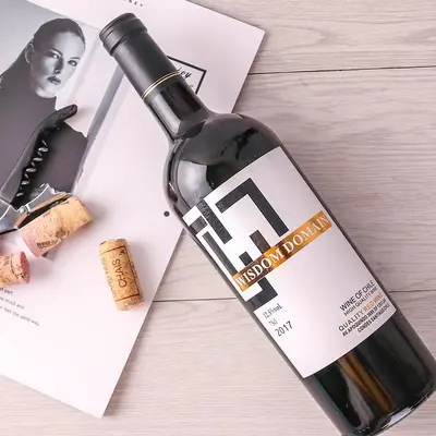 Fransız Cabernet Sauvignon Merlot Kuru Kırmızı Şarap 6'lı Kutu - 9