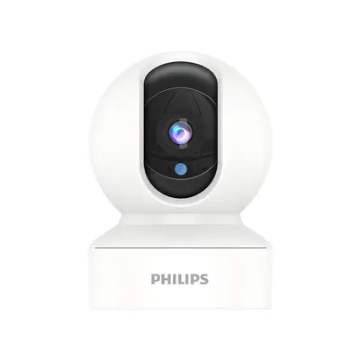 Philips Akıllı PTZ Kablosuz WiFi 360 Güvenlik Kamerası, Tek Lensli Dome - 6