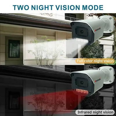 4 kanal DVR analog gözetleme sistemi, gece görüşü, su geçirmez