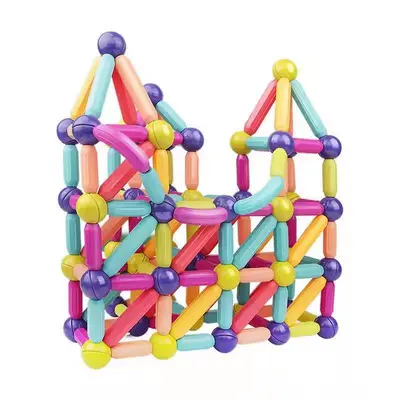 Magnetic Rod Building Set, Strong Magnet Educational Intelligence Toy - 6
