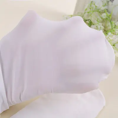 Children's Dance Socks, Velvet 90D White Tights