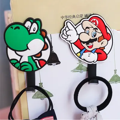 Magnetic Fridge Hook, Nail-Free Strong Magnet, Cute Cartoon Design