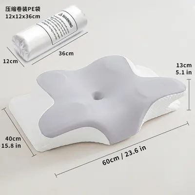 Memory-Foam-Nackenkissen, Schmetterlingsform - 7