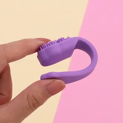 Silicone dog toothbrush, finger cot