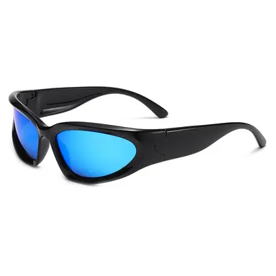 Women's Minimalist Cycling Glasses, Modern Design Sunglasses - 2