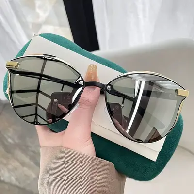 Women's Polarized Sunglasses with UV Protection, Trendy INS Style - 4