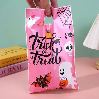 Halloween-OPP-Süßigkeitentüte mit Aufdruck, Partygeschenktüte