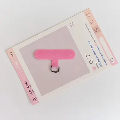 Phone Lanyard Adhesive Pad, D-Ring Fixing Pad for Phone Cases - 8