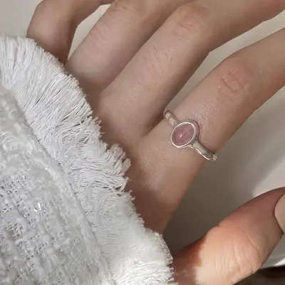 S925 Silber Vintage-Ring offen verstellbar - 13