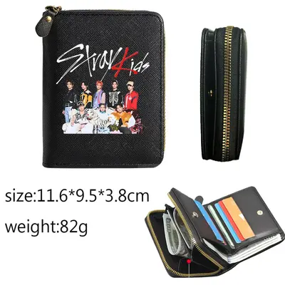 Stray Kids Men's Long Wallet, Large Capacity, Multi-Card Slots - 2